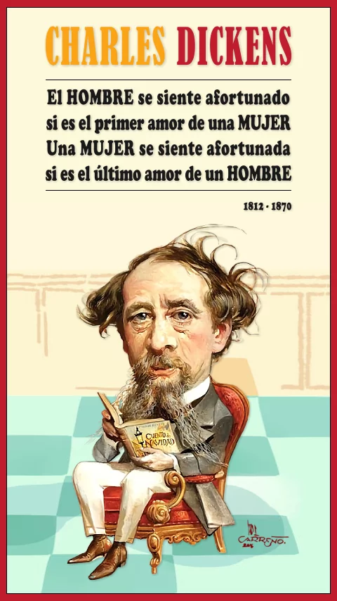 Imagen de la frase de charles dickens