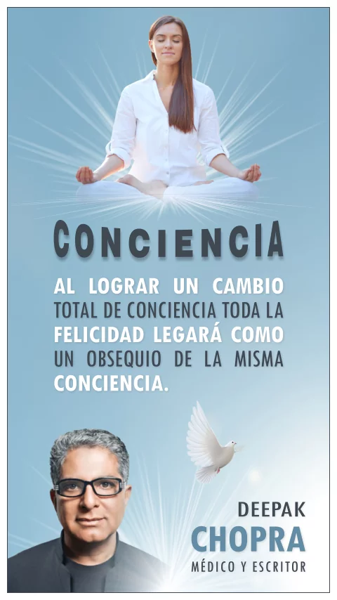 Imagen de la frase de deepak chopra