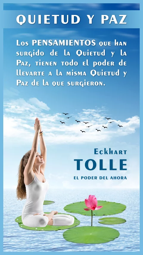 Imagen de la frase de eckhart tolle