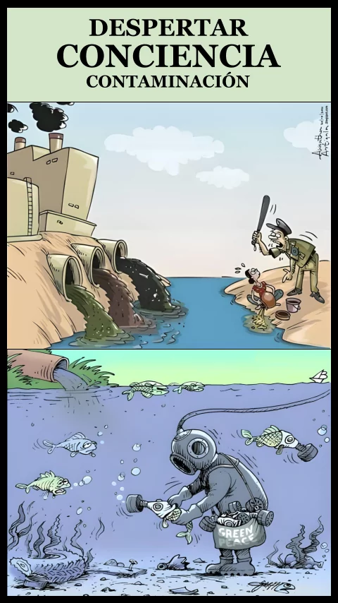 Imagen de la frase: ¿Tendrá la tierra oportunidad de salvarse? no es necesario preguntar de qué, porque es de de lo que ya conocemos y vemos a diario: contaminación. Lo que realmente nos puede destruir es nosotros mismos.