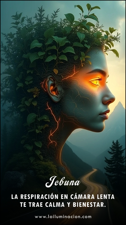Imagen de la frase: La respiración en cámara lenta te trae calma y bienestar. Imagen de la frase: La respiración en cámara lenta te trae calma y bienestar.