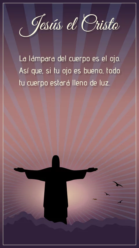 Imagen de la frase de jesus el cristo