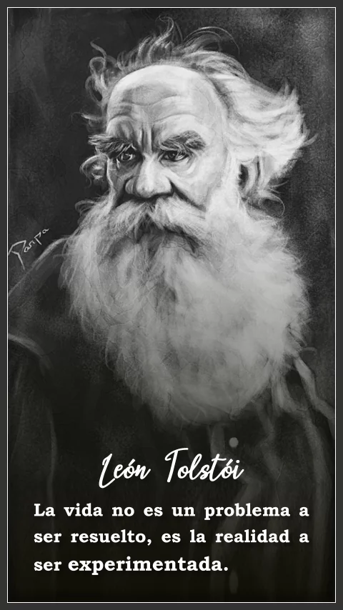 Imagen de la frase de leon tolstoi