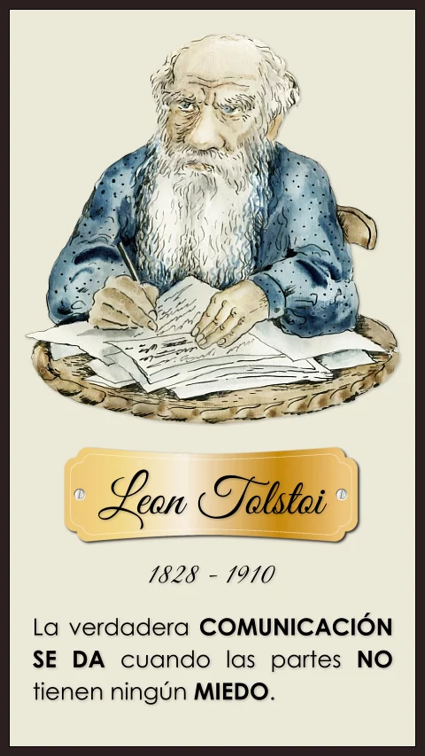 Imagen de la frase de leon tolstoi