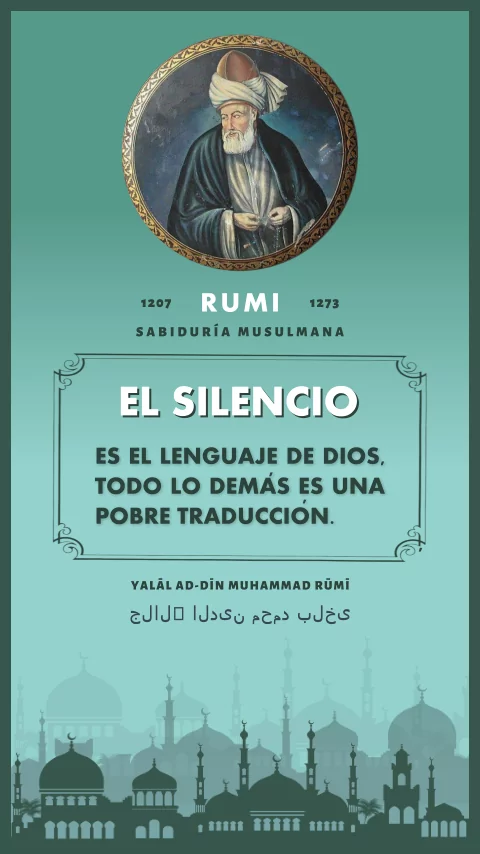 Imagen de la frase de rumi