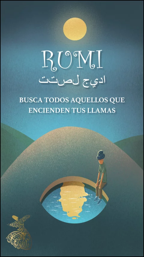 Imagen de la frase de rumi