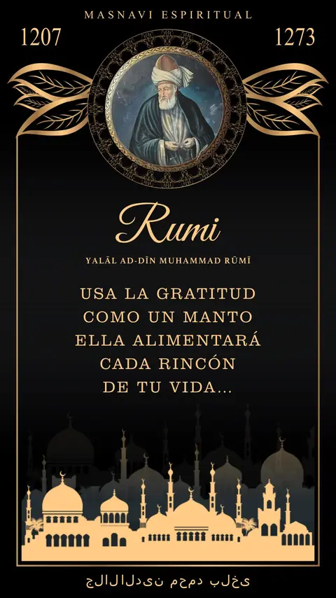 Imagen de la frase de rumi