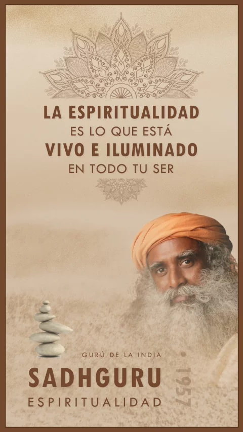 Imagen de la frase de sadhguru jaggi vasudev