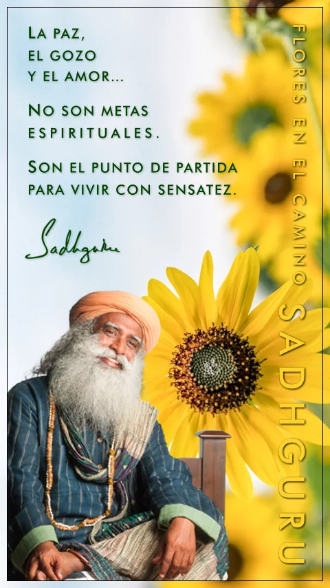 Imagen de la frase de sadhguru jaggi vasudev