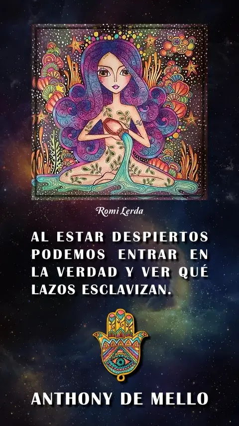 Imagen de la frase: Al estar despiertos podemos entrar en la verdad y ver qué lazos esclavizan. Imagen de la frase: Al estar despiertos podemos entrar en la verdad y ver qué lazos esclavizan.