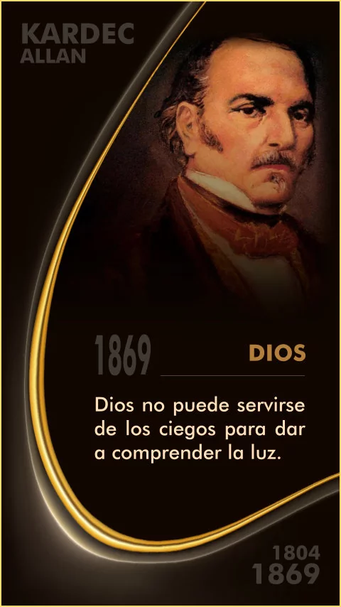 Imagen de la frase: Dios no puede servirse de los ciegos para dar a comprender la luz.