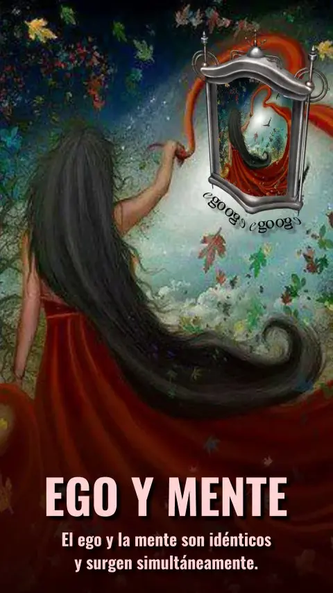Imagen de la frase: El ego y la mente son idénticos y surgen simultáneamente. Imagen de la frase: El ego y la mente son idénticos y surgen simultáneamente.