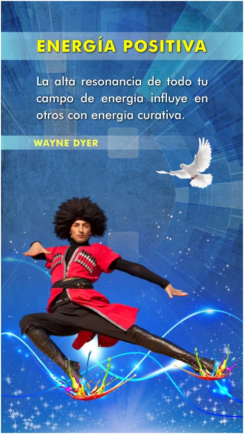 Imagen de la frase: La alta resonancia de tu campo de energía influye en los demás con energía curativa.