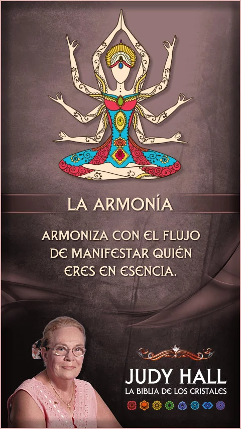 Imagen de la frase: Armoniza con el flujo de manifestar quién eres en esencia.