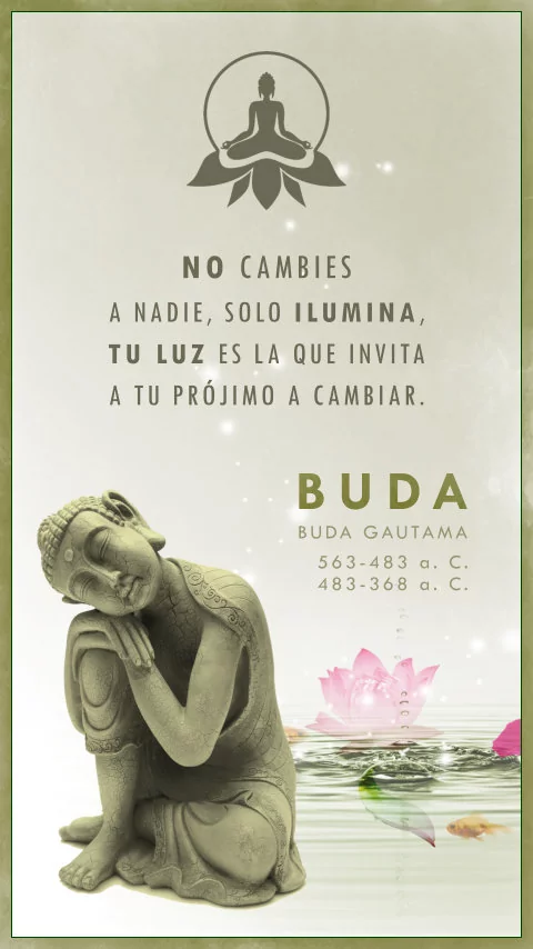 Imagen de la frase: No cambies a nadie, solo ilumina, tu luz es la que invita a tu prójimo a cambiar.