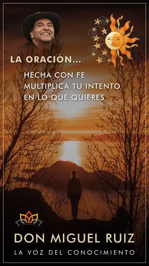Imagen de la frase: La oración hecha con fe multiplica tu intento en lo que quieres.