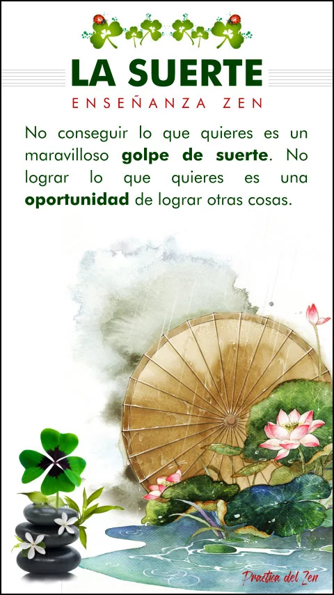Imagen de la frase: No conseguir lo que quieres es un maravilloso golpe de suerte. No lograr lo que quieres es una oportunidad de lograr otras cosas.