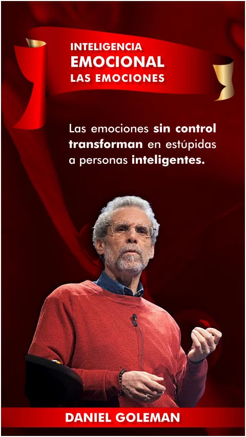 Imagen de la frase: Las emociones sin control transforman en estúpidas a personas inteligentes.