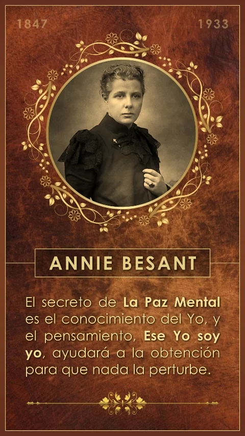 Imagen de la frase: El secreto de La Paz Mental es el conocimiento del Yo, y el pensamiento, Ese Yo soy yo, ayudará a la obtención para que nada la perturbe. Imagen de la frase: El secreto de La Paz Mental es el conocimiento del Yo, y el pensamiento, Ese Yo soy yo, ayudará a la obtención para que nada la perturbe.