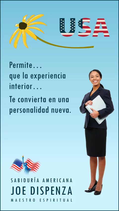 Imagen de la frase: Permite que la experiencia interior te convierta en una personalidad nueva.