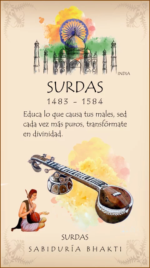 Imagen de la frase: Educa lo que causa tus males, sed cada vez más puros, transfórmate en divinidad.