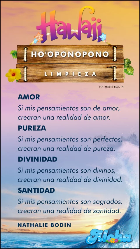 Imagen de la frase: Ver imágen Ho’oponopono: Limpieza