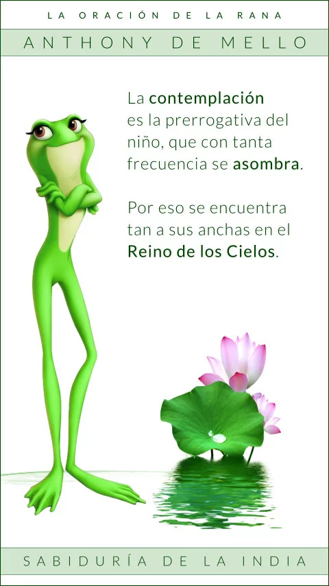Imagen de la frase: La contemplación es la prerrogativa del niño, que con tanta frecuencia se asombra. Por eso se encuentra tan a sus anchas en el Reino de los Cielos. Imagen de la frase: La contemplación es la prerrogativa del niño, que con tanta frecuencia se asombra. Por eso se encuentra tan a sus anchas en el Reino de los Cielos.