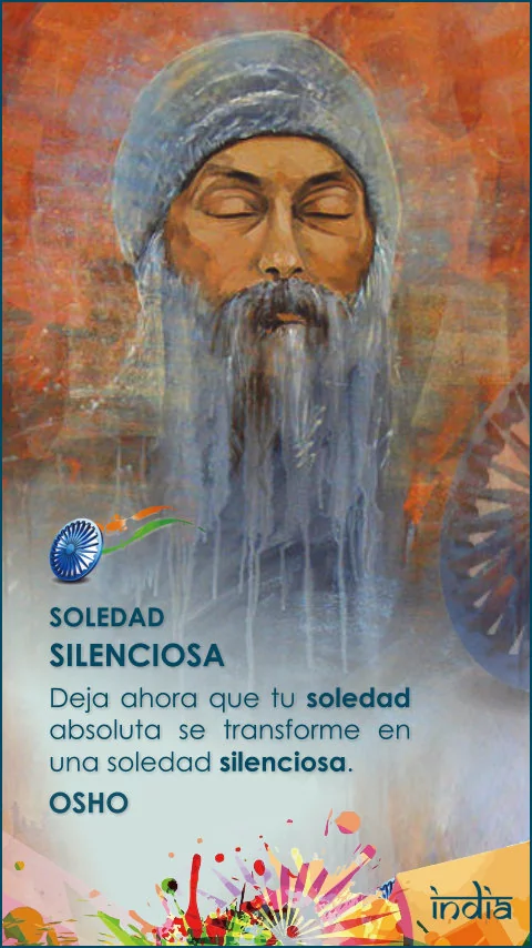 Imagen de la frase: Deja ahora que tu soledad absoluta se transforme en una danza silenciosa.