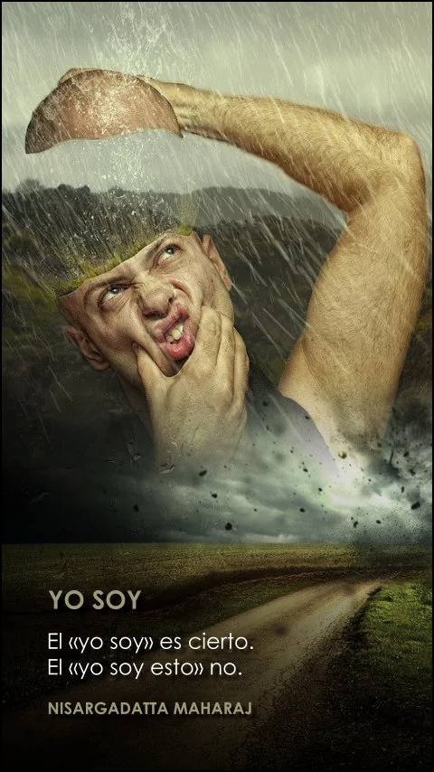 Imagen de la frase: El «yo soy» es cierto. El «yo soy esto» no. Imagen de la frase: El «yo soy» es cierto. El «yo soy esto» no.