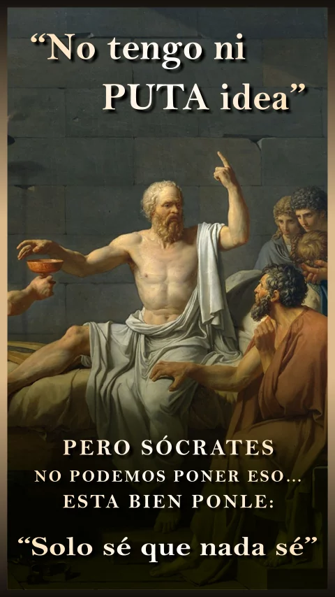 Imagen de la frase de socrates