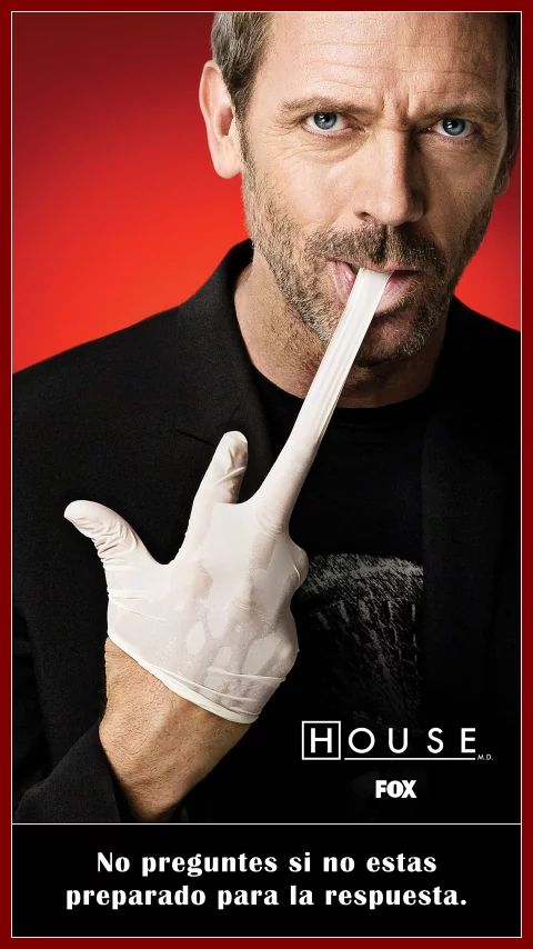 Imagen de la frase de doctor house