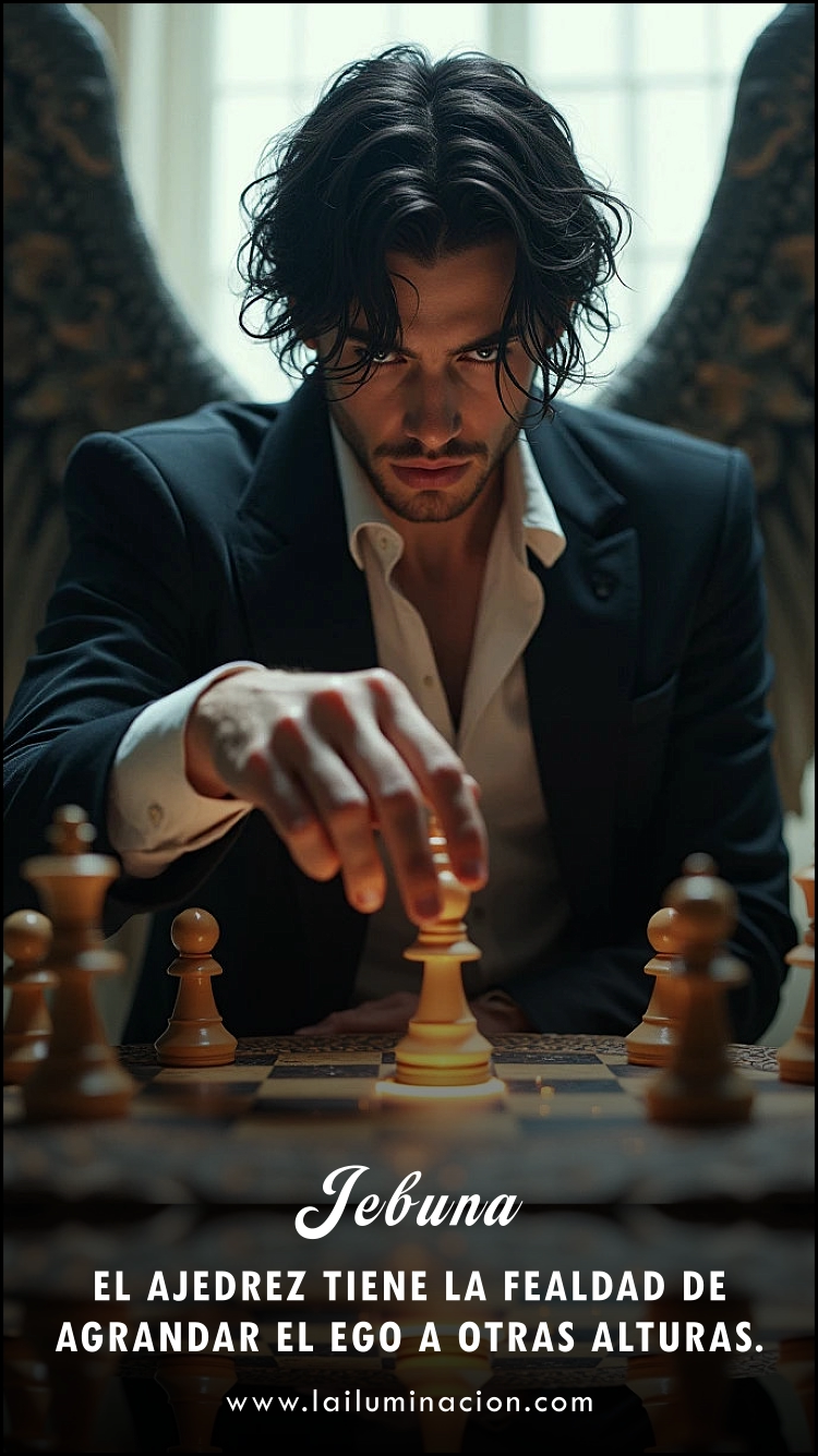 Imagen de la frase: El ajedrez tiene la fealdad de agrandar el ego a otras alturas. Imagen de la frase: El ajedrez tiene la fealdad de agrandar el ego a otras alturas.