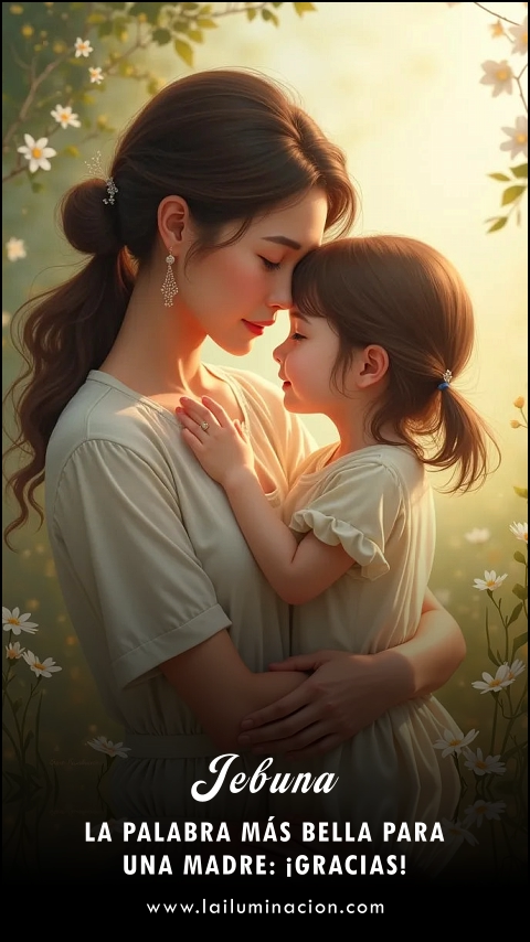 Imagen de la frase: La palabra más bella para una Madre: ¡Gracias! Imagen de la frase: La palabra más bella para una Madre: ¡Gracias!