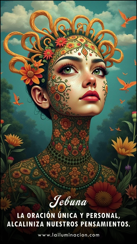 Imagen de la frase: La oración única y personal, alcaliniza nuestros pensamientos. Imagen de la frase: La oración única y personal, alcaliniza nuestros pensamientos.