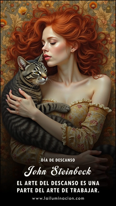 Imagen de la frase: El arte del descanso es una parte del arte de trabajar.