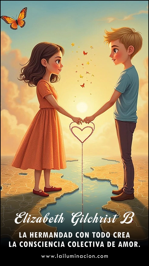 Imagen de la frase: La hermandad con todo crea la consciencia colectiva de amor.