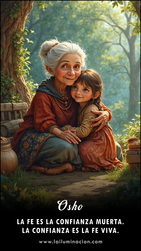 Imagen de la frase: La fe es la confianza muerta. La confianza es la fe viva. Imagen de la frase: La fe es la confianza muerta. La confianza es la fe viva.
