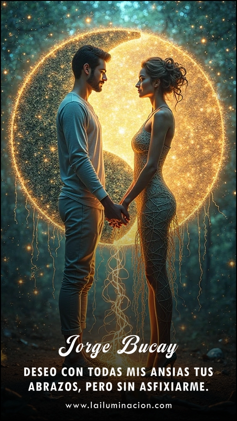 Imagen de la frase: Deseo con todas mis ansias tus abrazos, pero sin asfixiarme. Imagen de la frase: Deseo con todas mis ansias tus abrazos, pero sin asfixiarme.