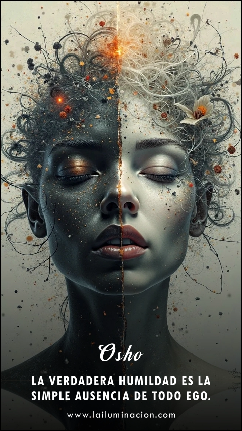 Imagen de la frase: La verdadera humildad es la simple ausencia de todo ego. Imagen de la frase: La verdadera humildad es la simple ausencia de todo ego.