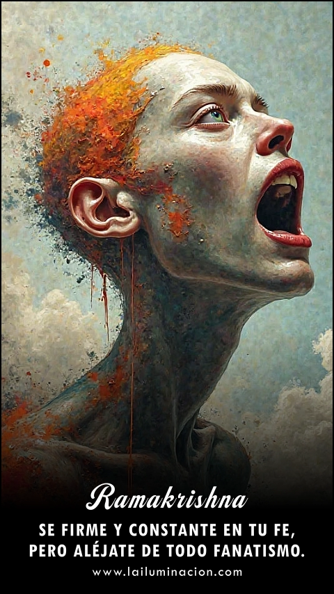 Imagen de la frase: Se firme y constante en tu fe, pero aléjate de todo fanatismo. Imagen de la frase: Se firme y constante en tu fe, pero aléjate de todo fanatismo.