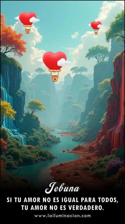 Imagen de la frase: Si tu amor no es igual para todos, tu amor no es verdadero. Imagen de la frase: Si tu amor no es igual para todos, tu amor no es verdadero.