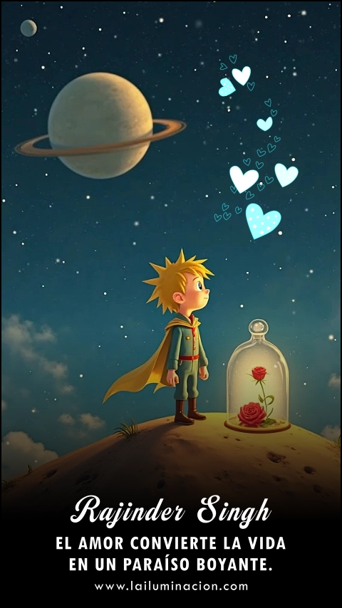 Imagen de la frase: El amor convierte la vida en un paraíso boyante. Imagen de la frase: El amor convierte la vida en un paraíso boyante.