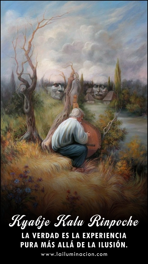 Imagen de la frase: La verdad es la experiencia pura más allá de la ilusión. Imagen de la frase: La verdad es la experiencia pura más allá de la ilusión.