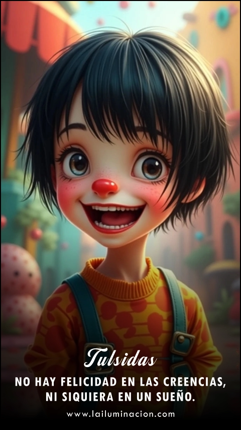 Imagen de la frase: No hay felicidad en las creencias, ni siquiera en un sueño.