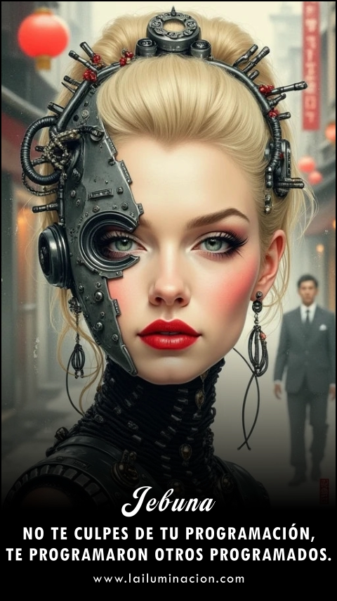 Imagen de la frase: No te culpes de tu programación, te programaron otros programados.