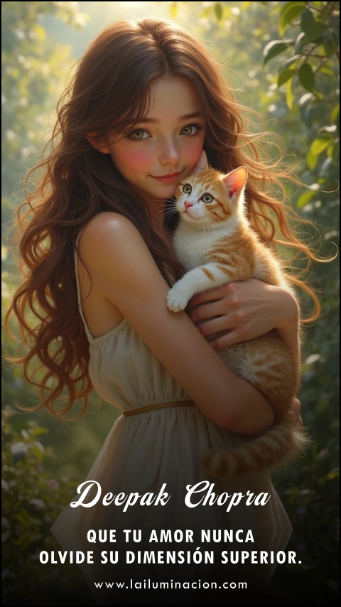 Imagen de la frase: Que tu amor nunca olvide su dimensión superior.