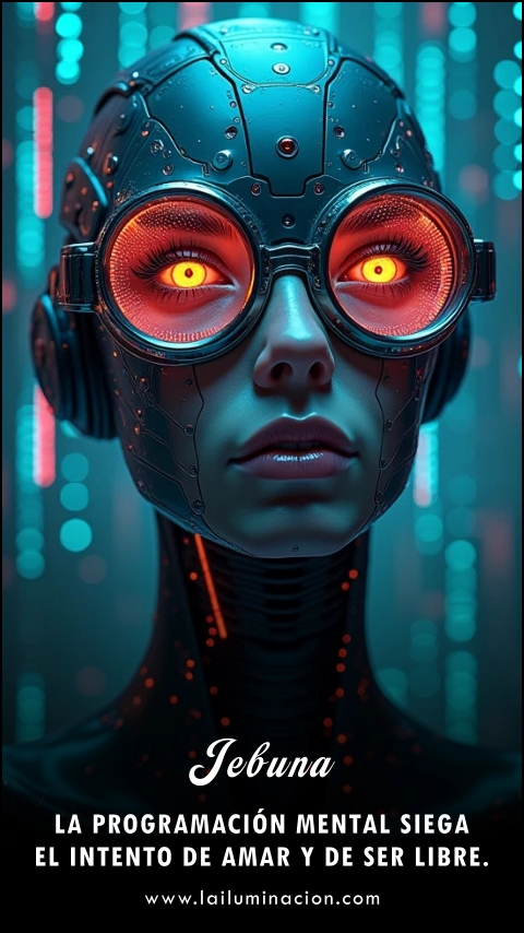 Imagen de la frase: La programación mental siega el intento de amar y de ser libre.