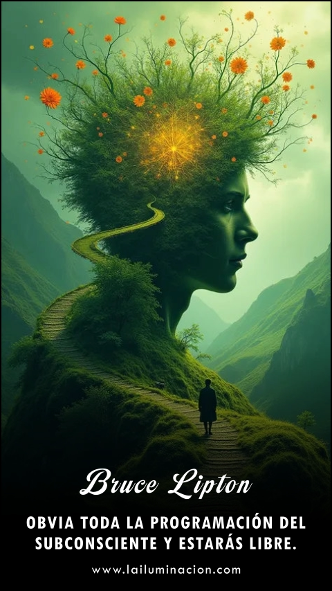 Imagen de la frase: Obvia toda la programación del subconsciente y estarás libre.