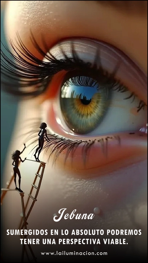 Imagen de la frase: Sumergidos en lo absoluto podremos tener una perspectiva viable.
