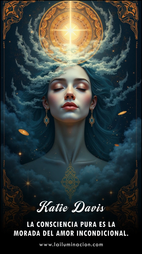 Imagen de la frase: La consciencia pura es la morada del amor incondicional. Imagen de la frase: La consciencia pura es la morada del amor incondicional.